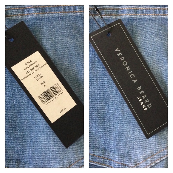 HOST PICK NWT Veronica Beard Sheridan Exaggerated Flare High Rise Jeans - Picture 8 of 8